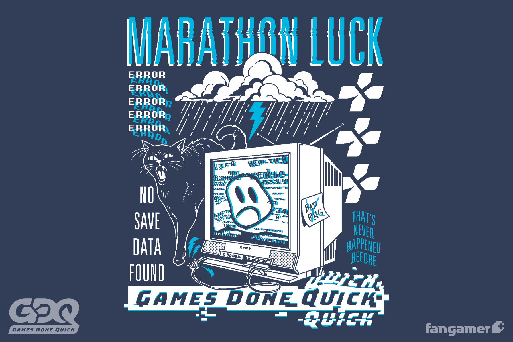 GDQ Marathon Luck T-Shirt
