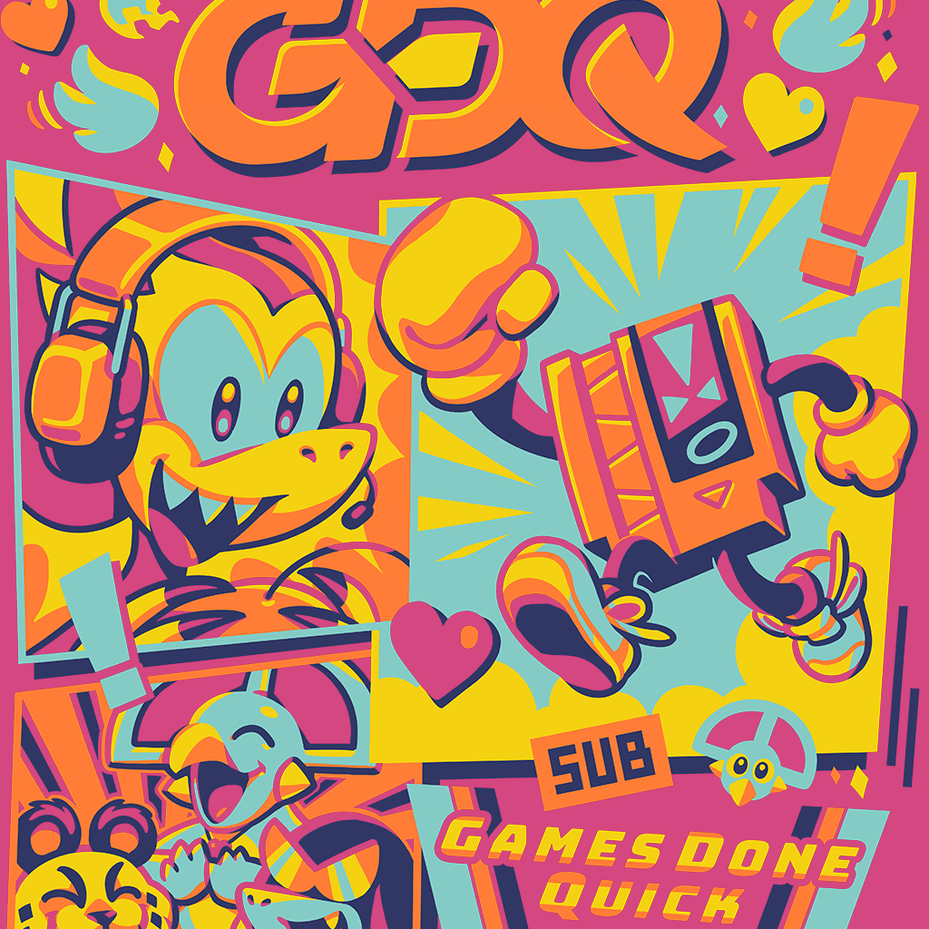 GDQ Marathon Mascots