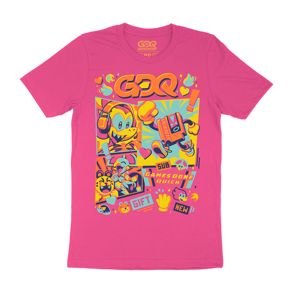 GDQ Marathon Mascots
