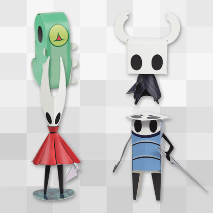 Hollow Knight Papercraft Set