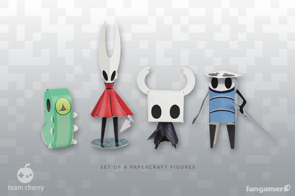 Hollow Knight Papercraft Set
