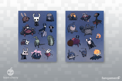 Hallownest Sticker Set