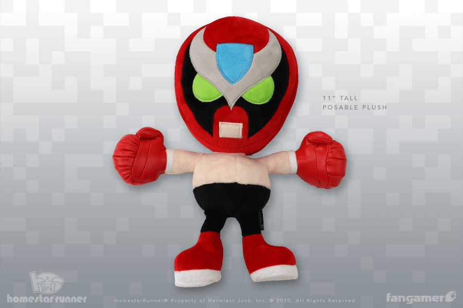 Strong Bad Talking Plush