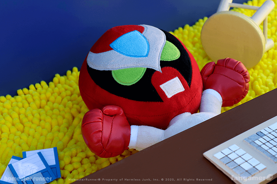 Strong Bad Talking Plush