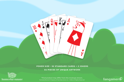 Homestar Runner Playing Cards