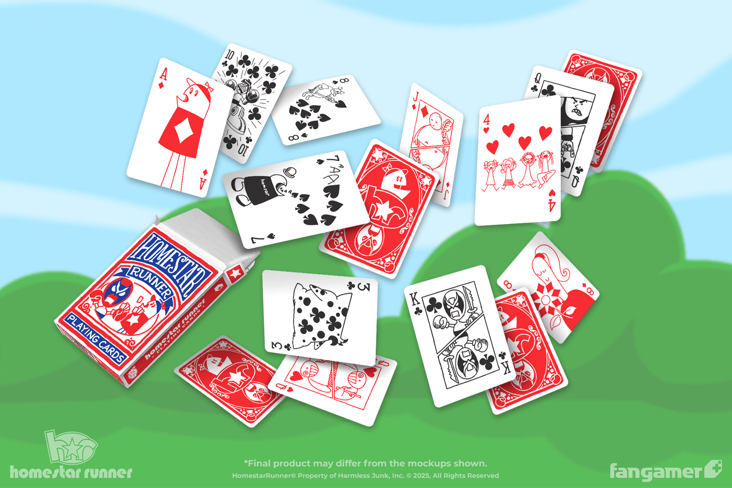 Homestar Runner Playing Cards