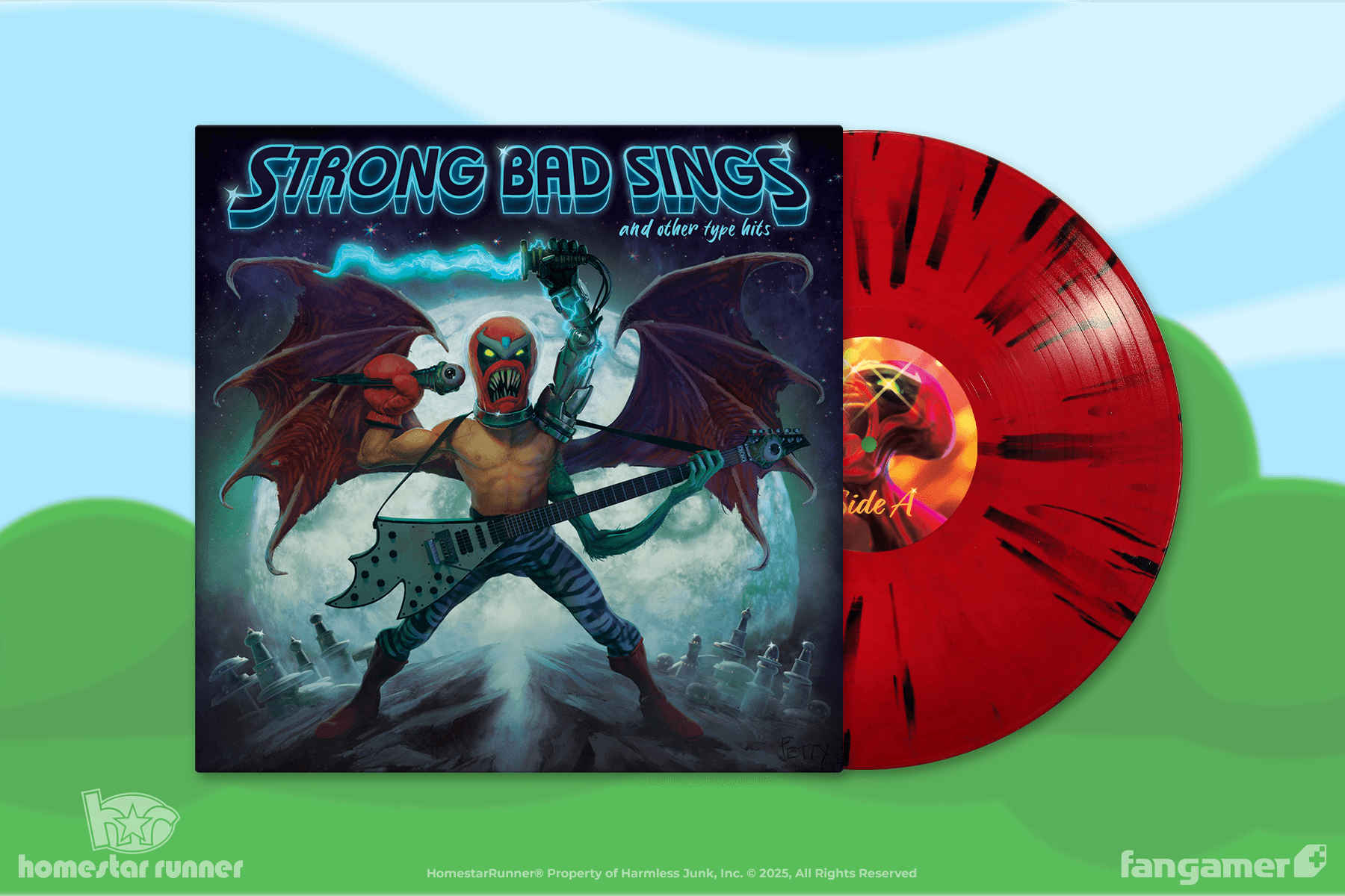 Strong Bad Sings (and Other Type Hits) Vinyl