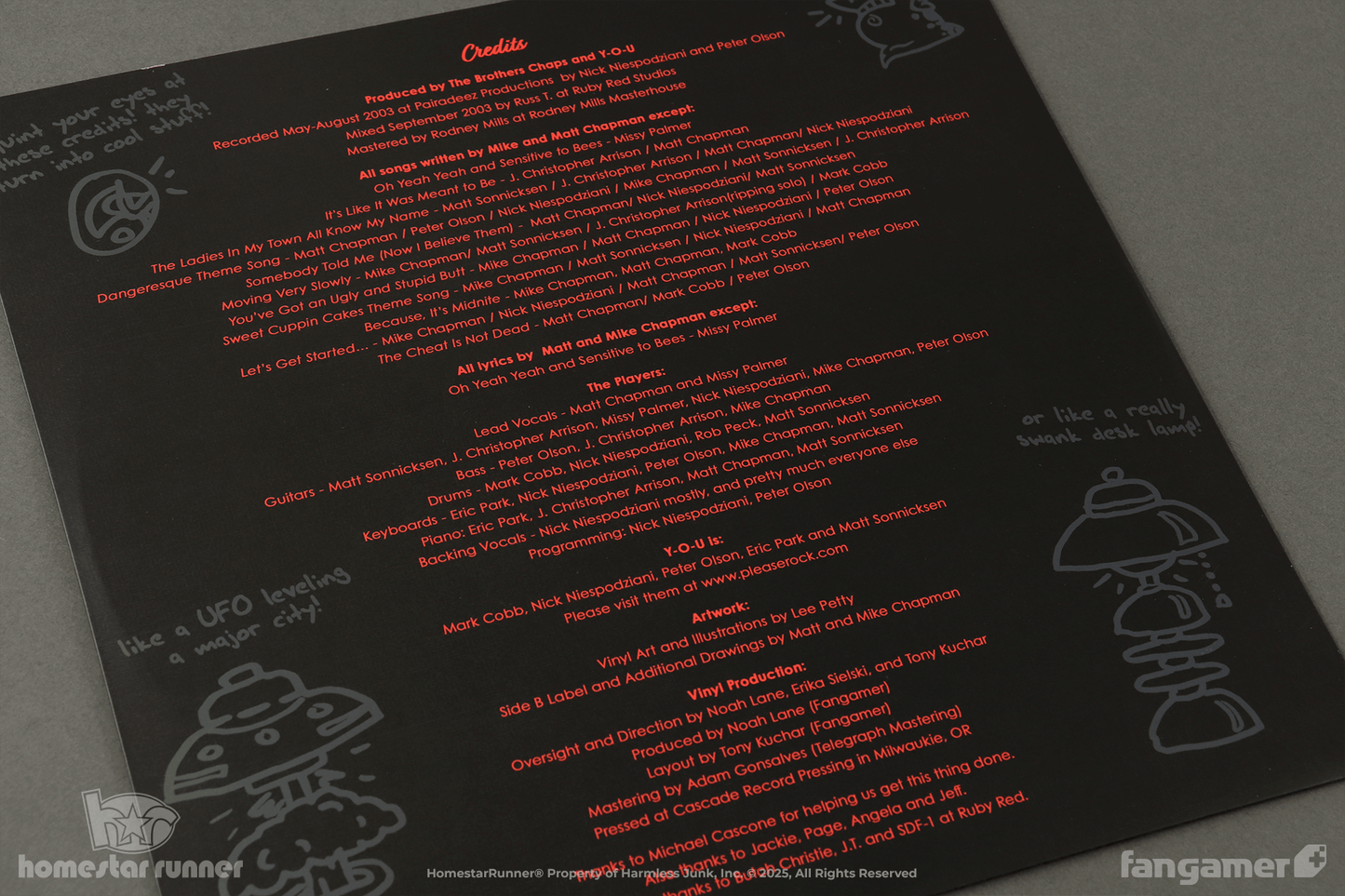 Strong Bad Sings (and Other Type Hits) Vinyl