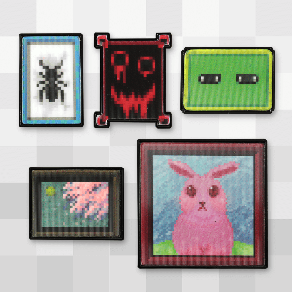 Guertena Artwork Lenticular Pin Set