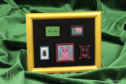 Guertena Artwork Lenticular Pin Set