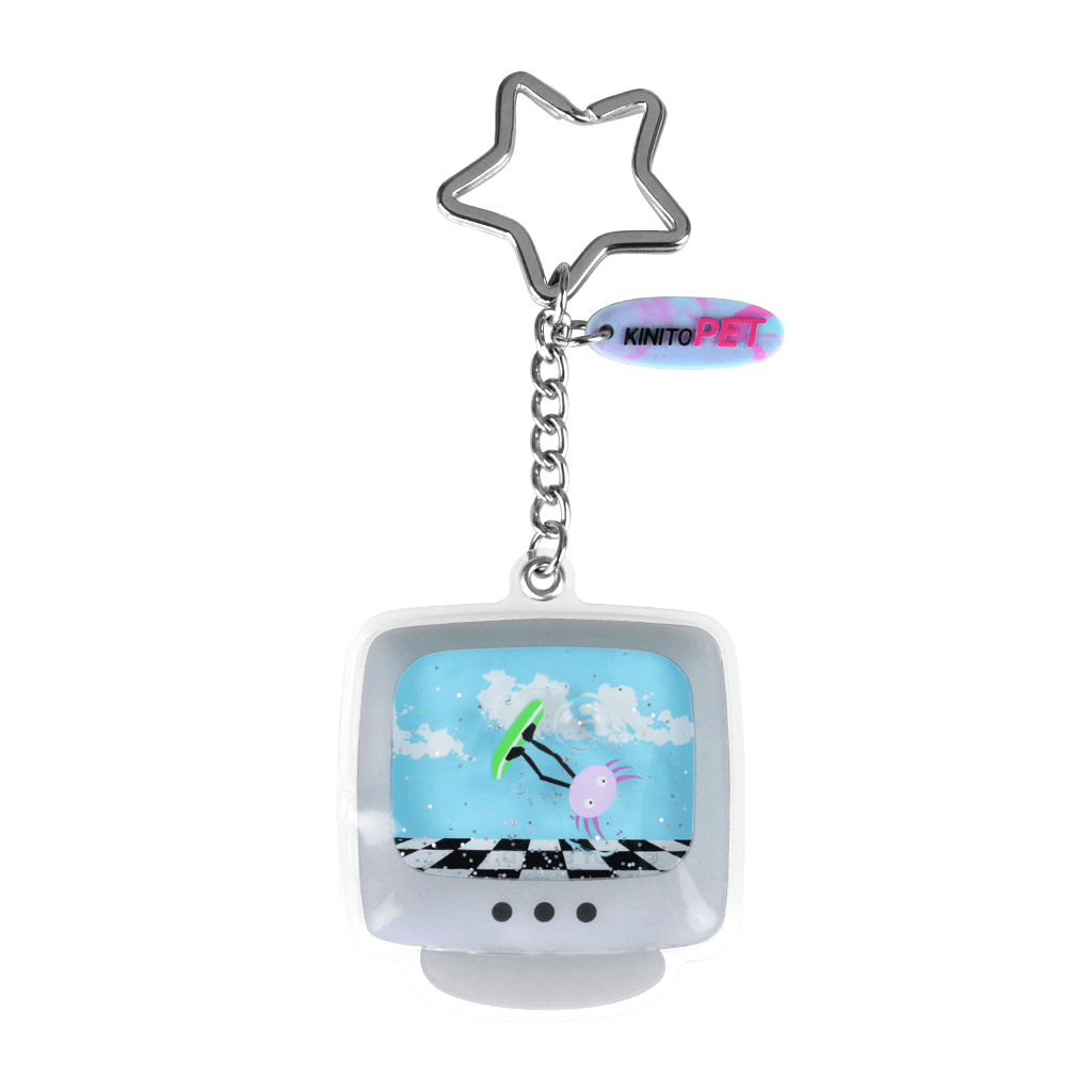 Surfing Kinito Keychain