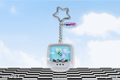Surfing Kinito Keychain