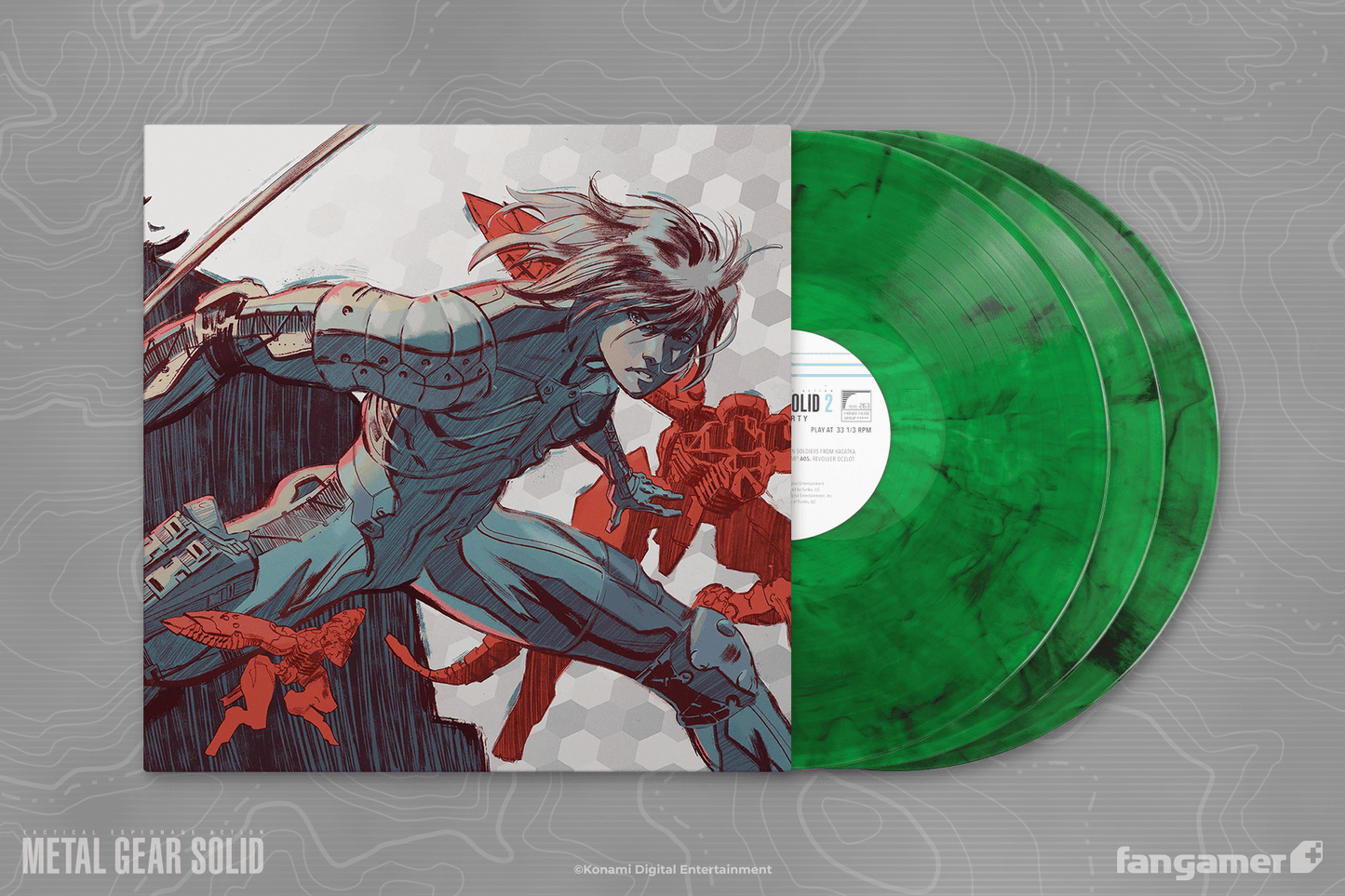 Metal Gear Solid 2: Sons of Liberty - Original Video Game Soundtrack 3XLP