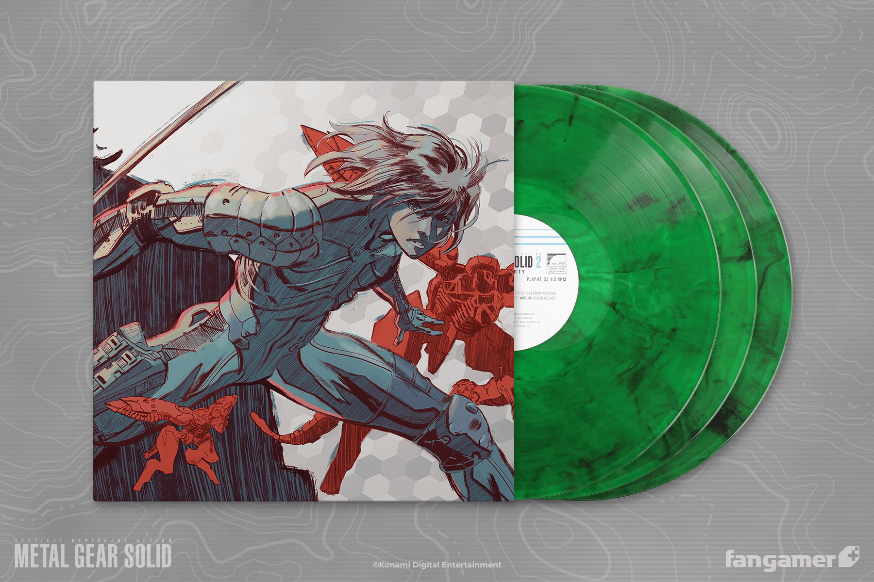 Metal Gear Solid 2: Sons of Liberty - Original Video Game Soundtrack 3XLP