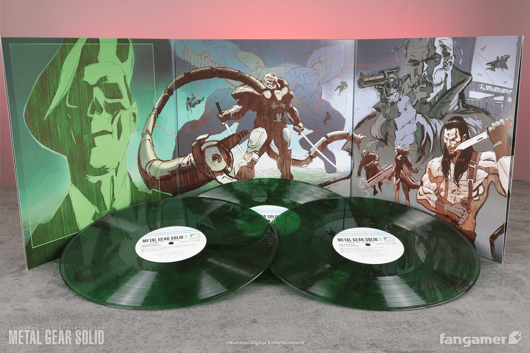 Metal Gear Solid 2: Sons of Liberty - Original Video Game Soundtrack 3XLP