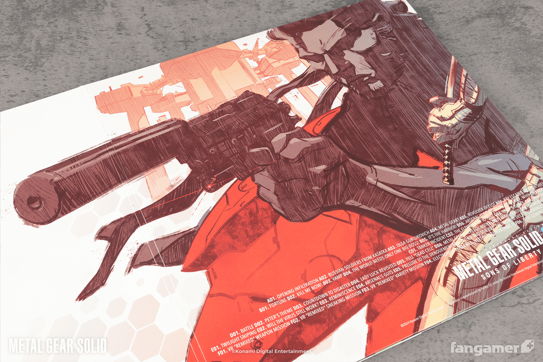 Metal Gear Solid 2: Sons of Liberty - Original Video Game Soundtrack 3XLP