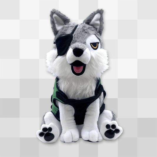 D Dog Plush