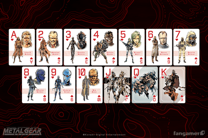 Metal Gear Solid Playing Cards