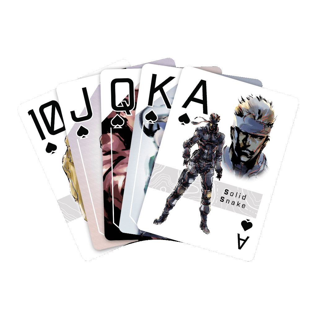 Metal Gear Solid Playing Cards