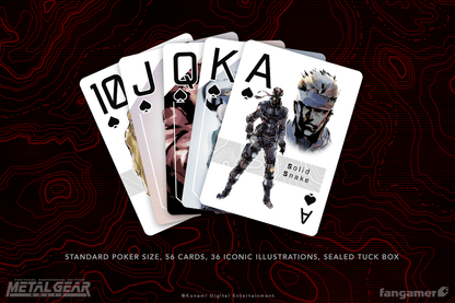 Metal Gear Solid Playing Cards