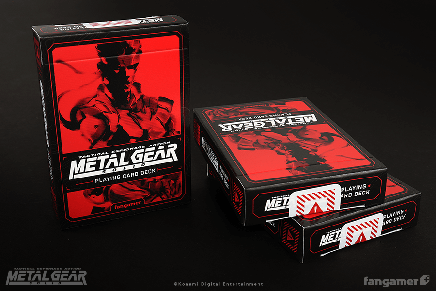 Metal Gear Solid Playing Cards