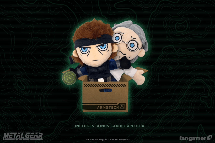 Snake and Otacon Plush Set