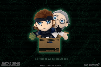 Snake and Otacon Plush Set