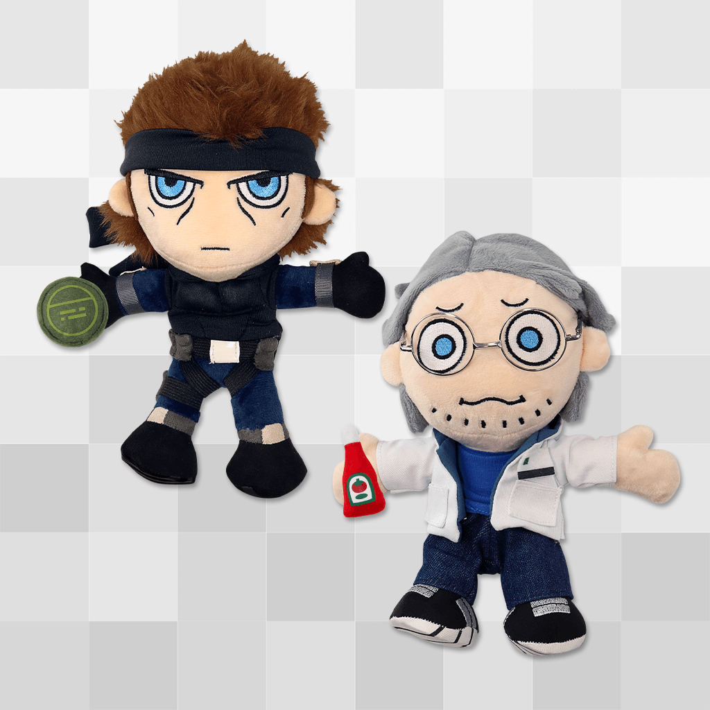 Snake and Otacon Plush Set