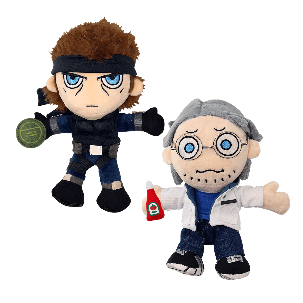 Snake and Otacon Plush Set