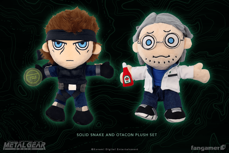 Snake and Otacon Plush Set