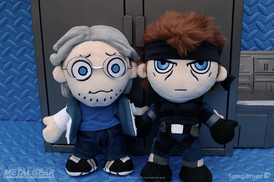 Snake and Otacon Plush Set