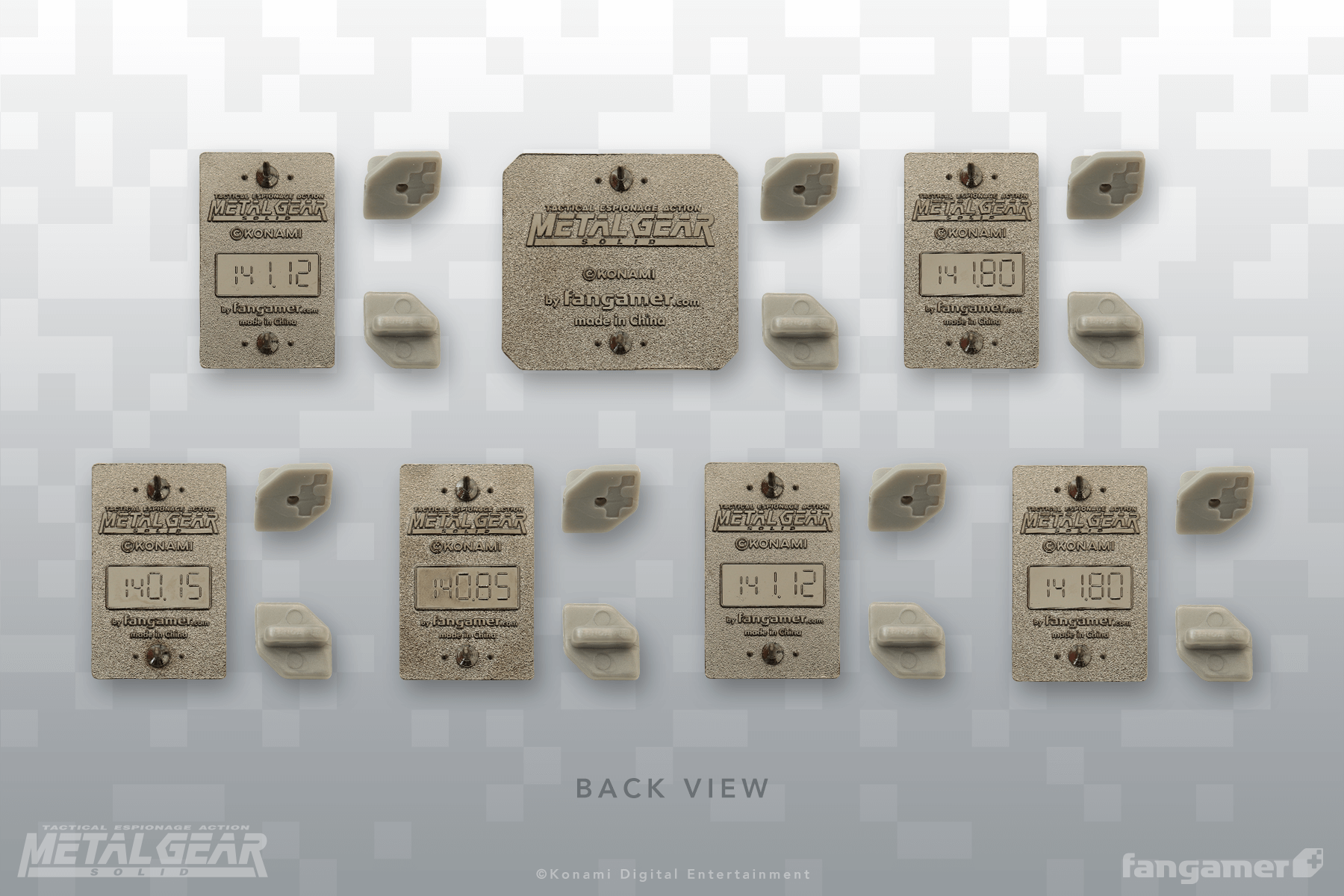 Codec Lenticular Pin Set