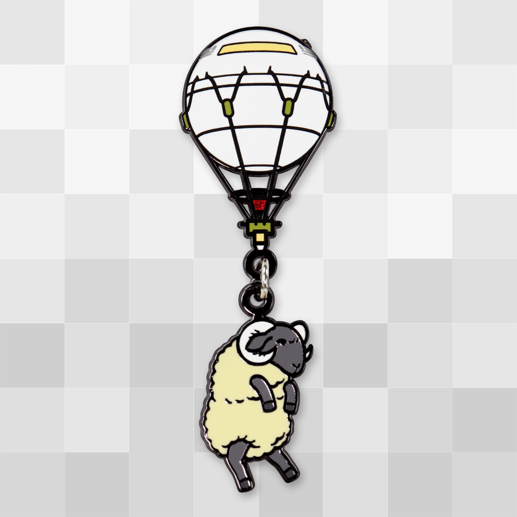 Fulton Dangling Sheep Pin