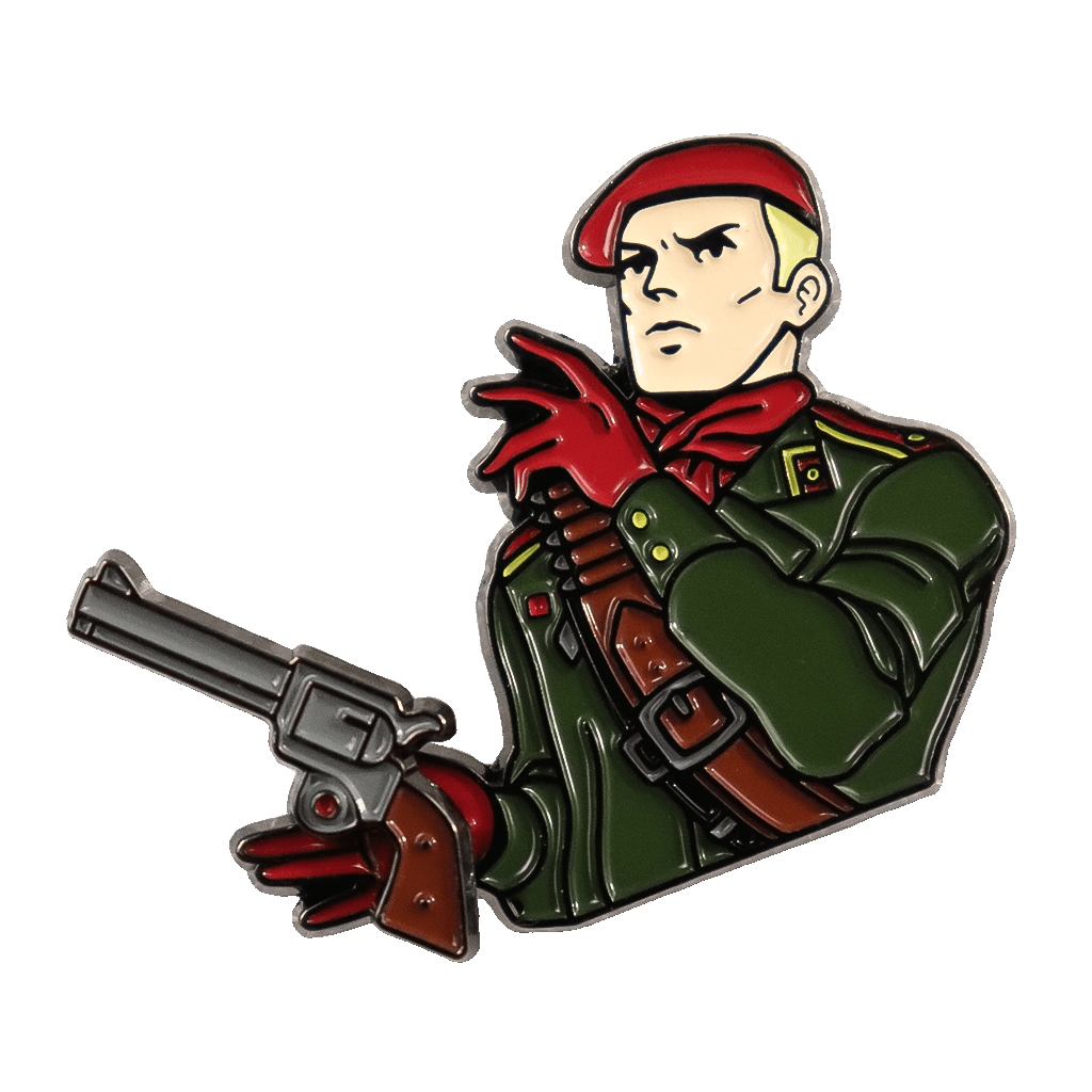 Revolving Ocelot Pin