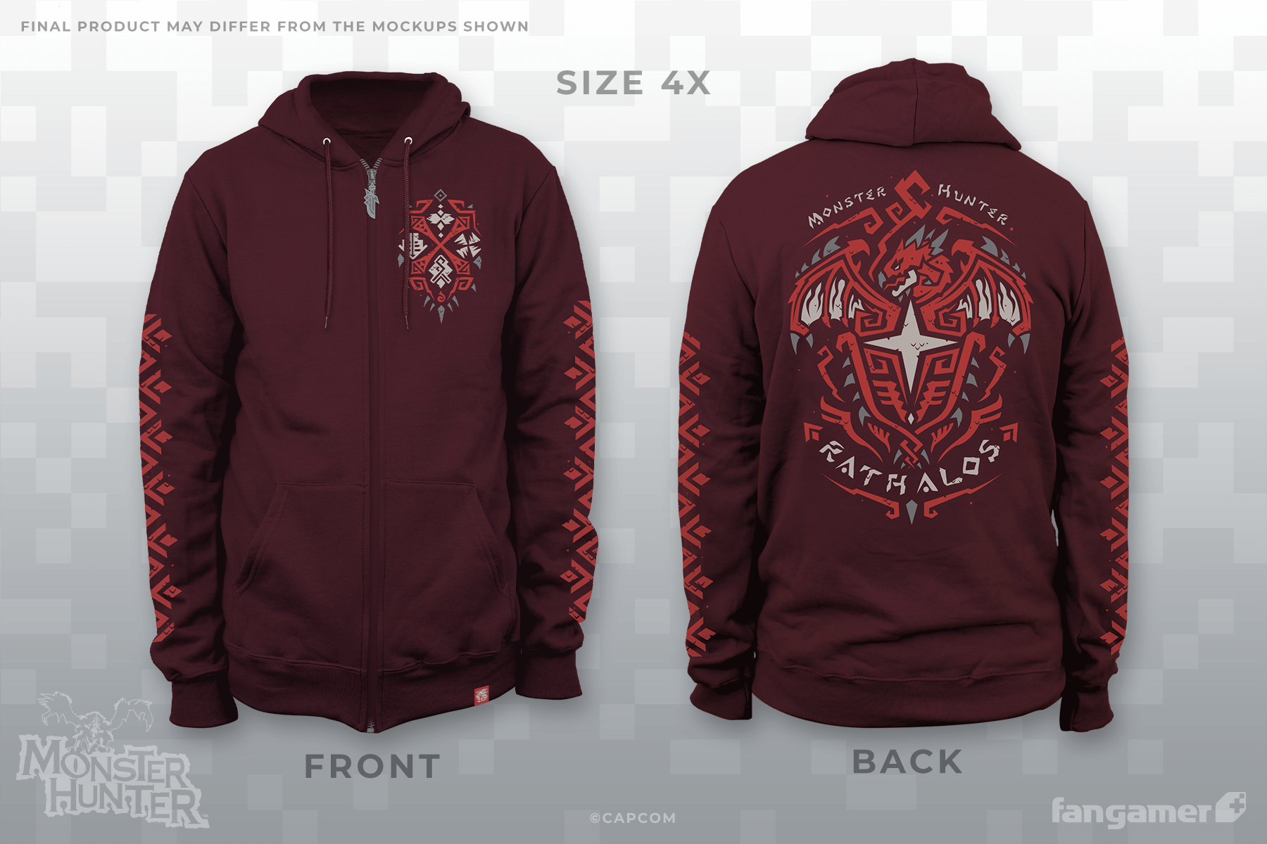 Rathalos Hunter Hoodie
