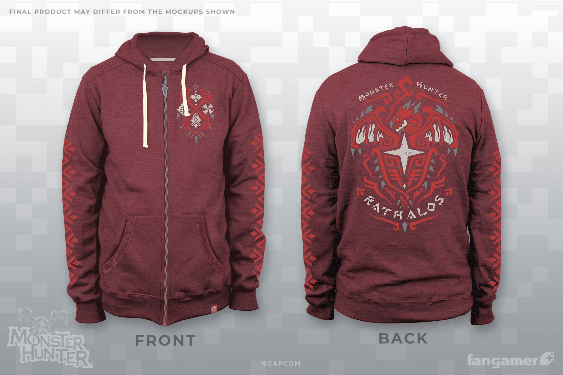 Rathalos Hunter Hoodie