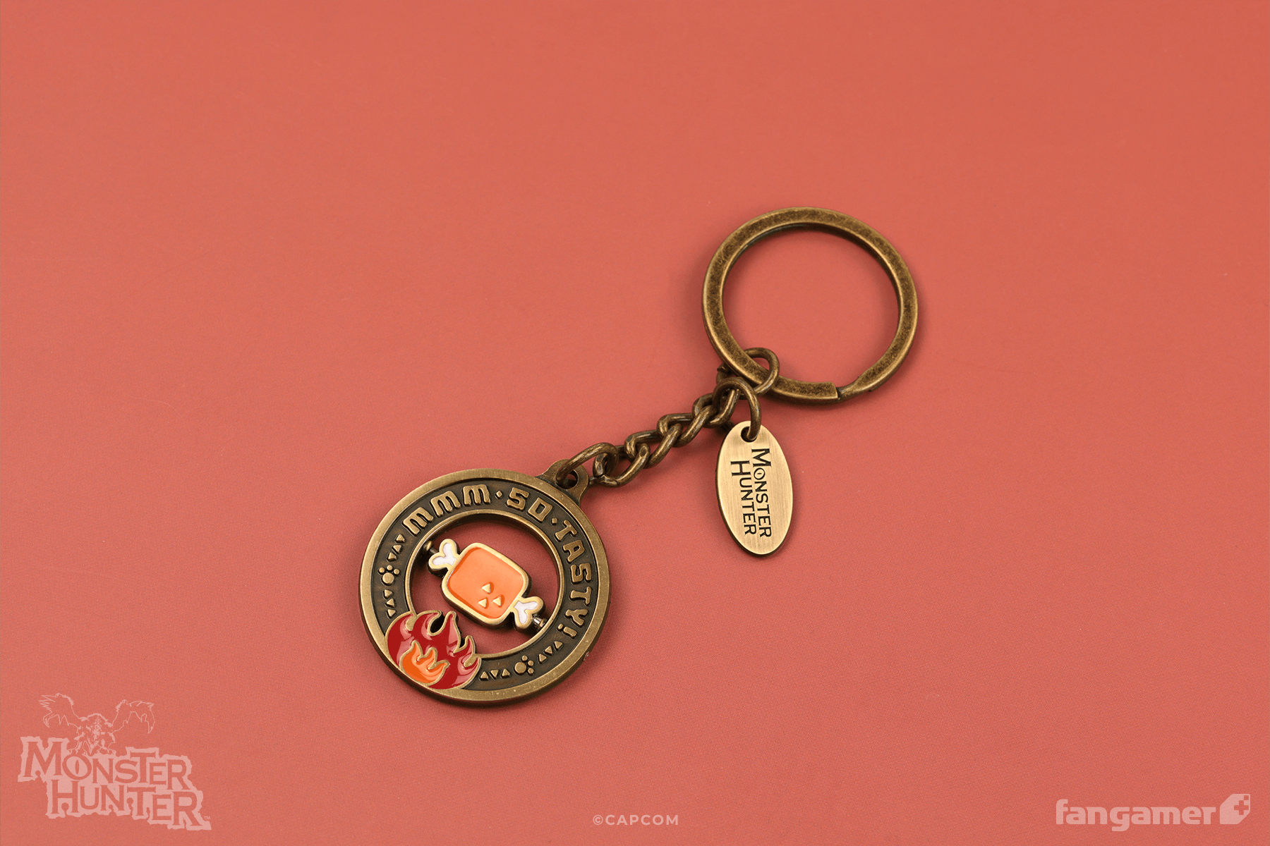 Monster Hunter Spinning Keychain