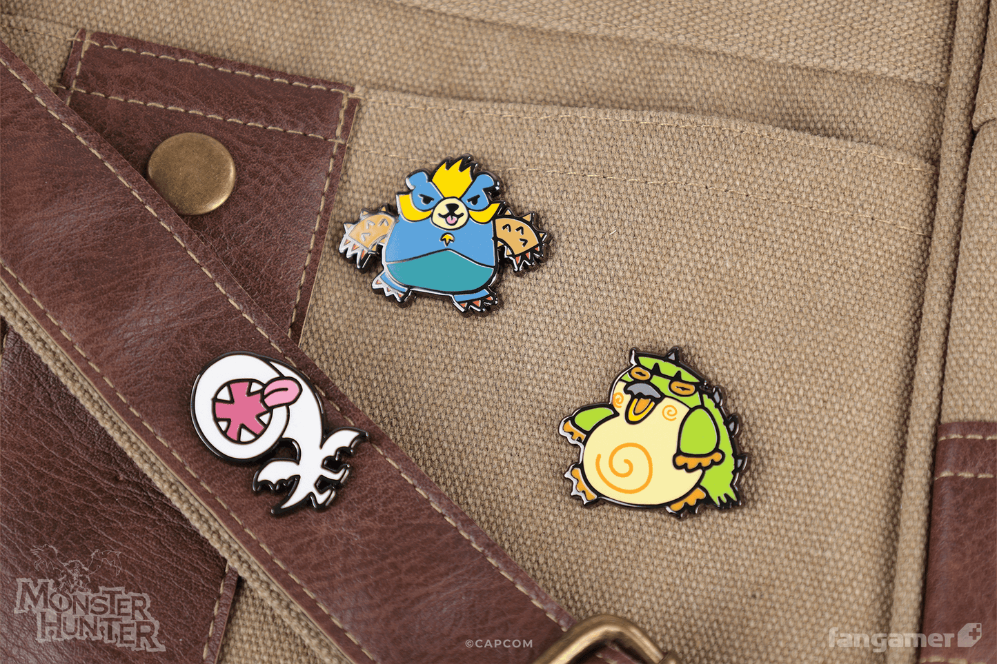Wonk Monster Enamel Pin Set 2