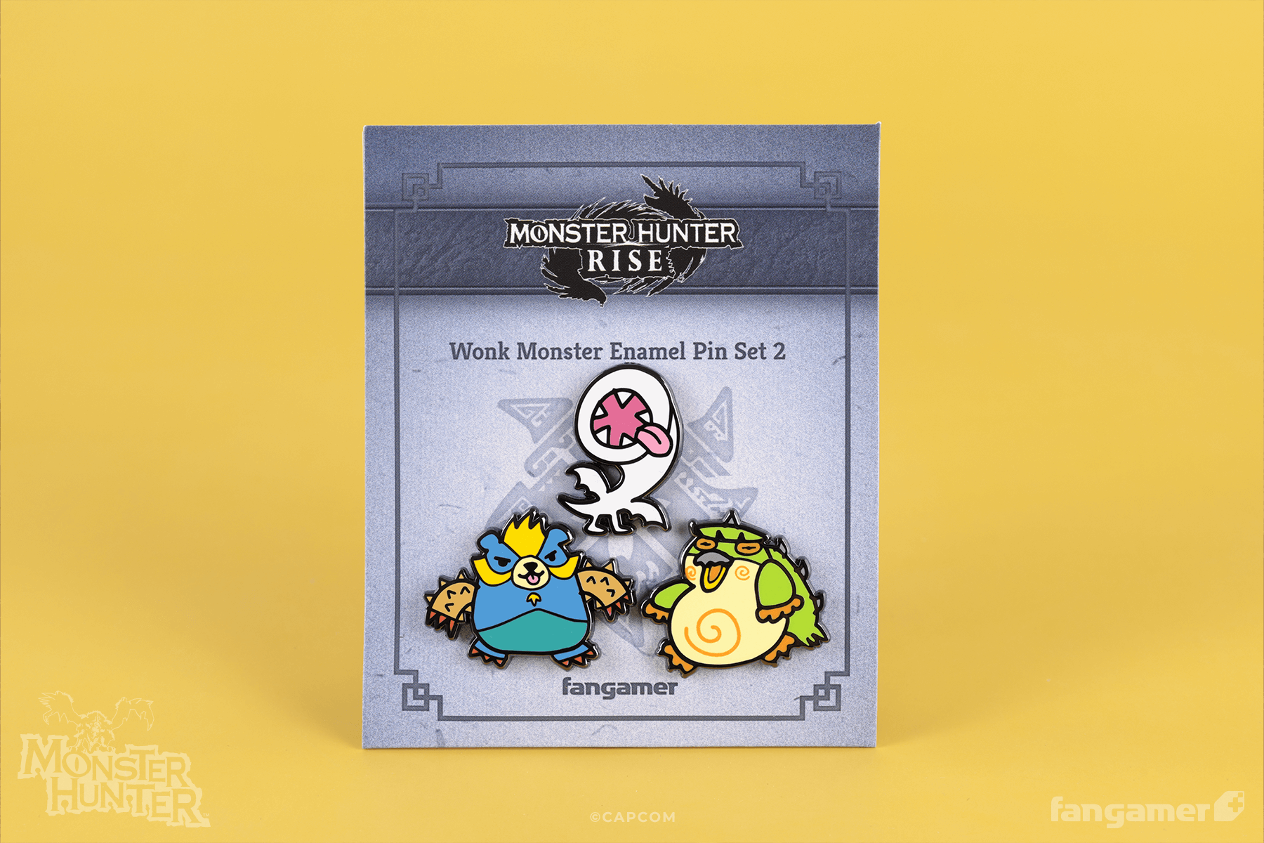 Wonk Monster Enamel Pin Set 2