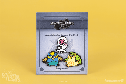 Wonk Monster Enamel Pin Set 2
