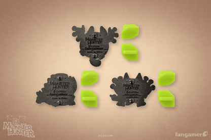 Wonk Monster Enamel Pin Set
