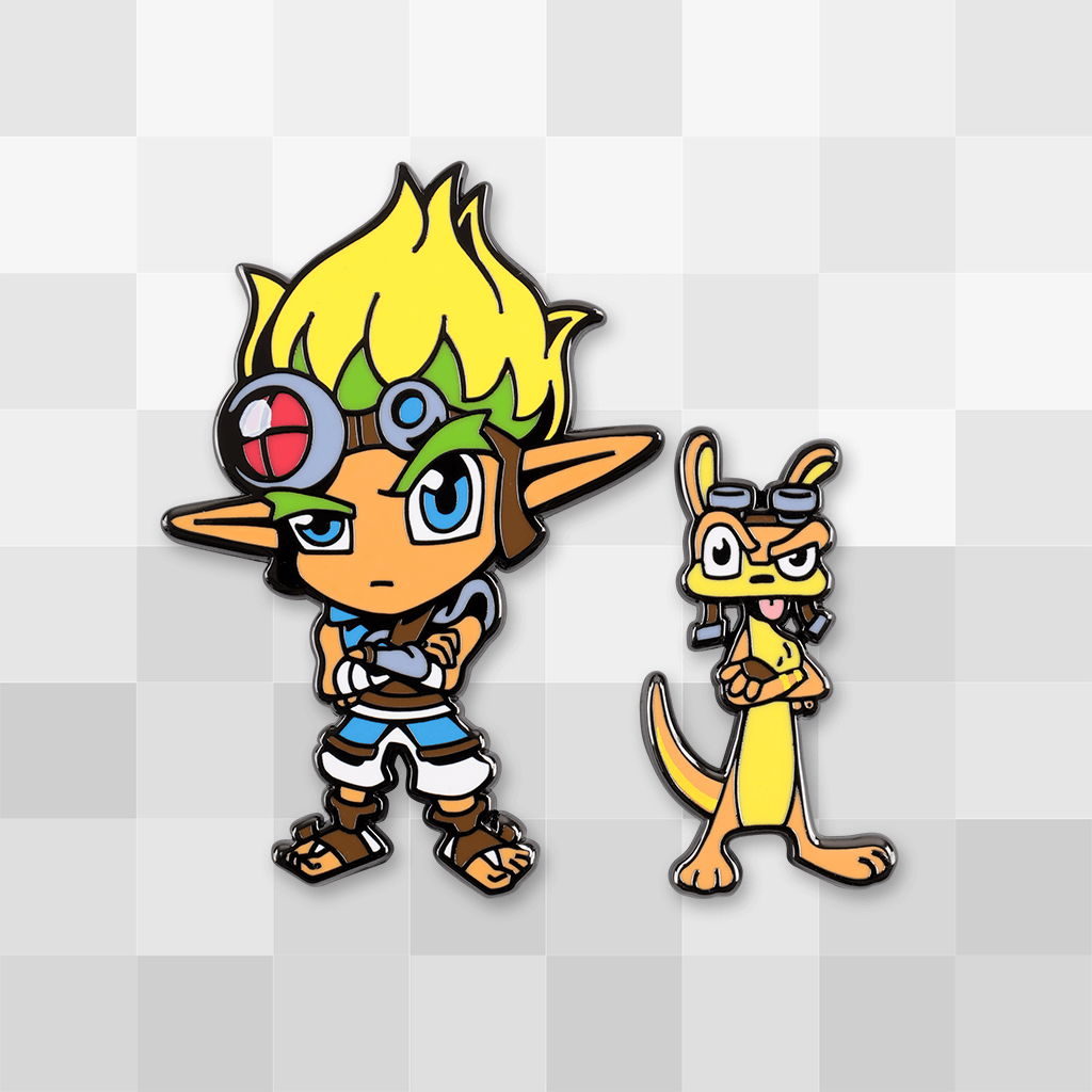 Jak and Daxter Pin Set
