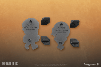 Joel and Ellie Pin Set