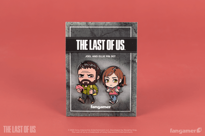 Joel and Ellie Pin Set