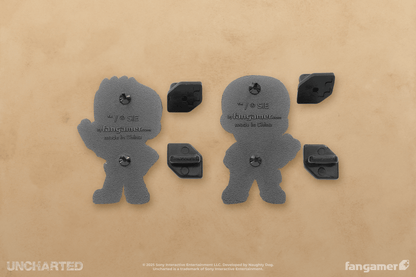 Nathan and Sully Pin Set