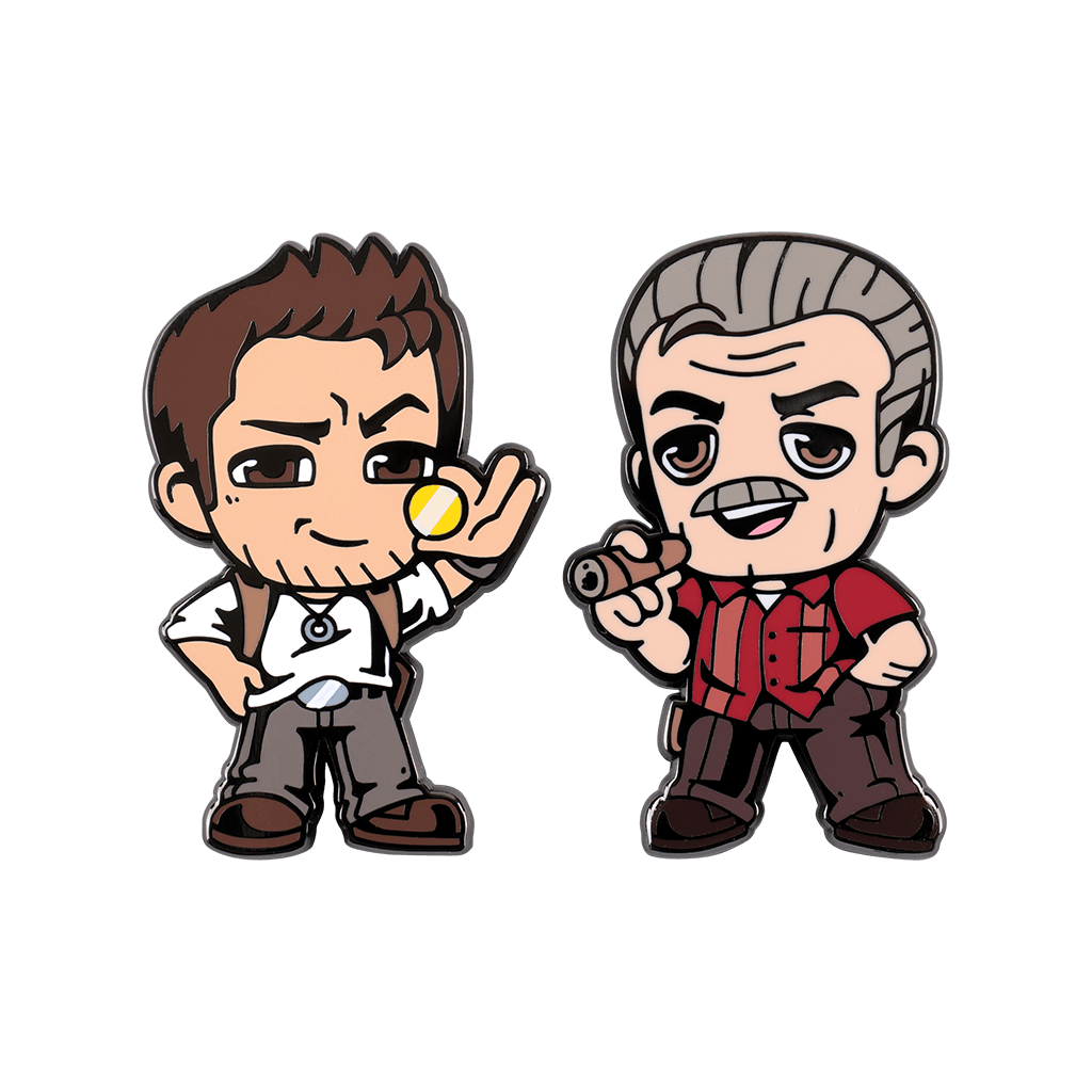 Nathan and Sully Pin Set