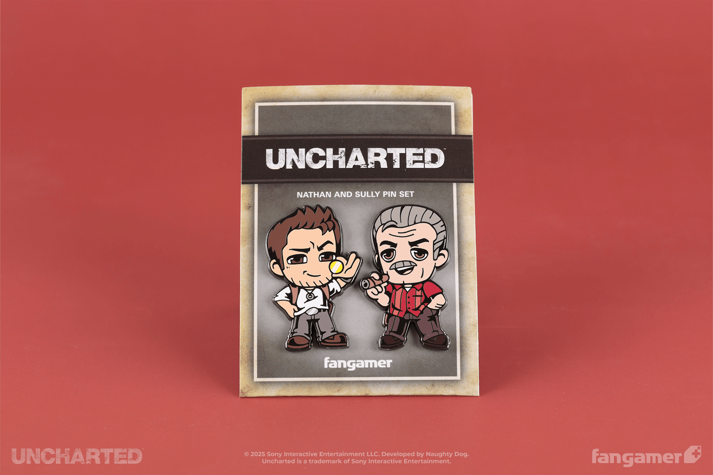 Nathan and Sully Pin Set