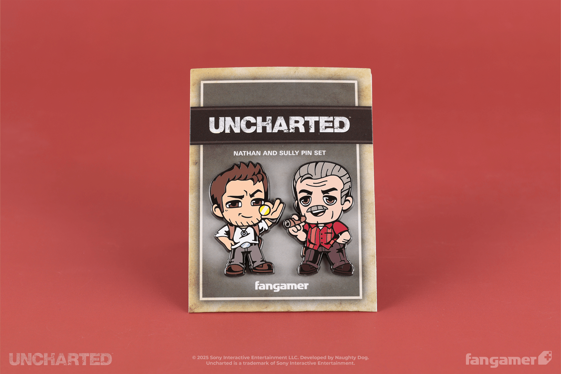Nathan and Sully Pin Set
