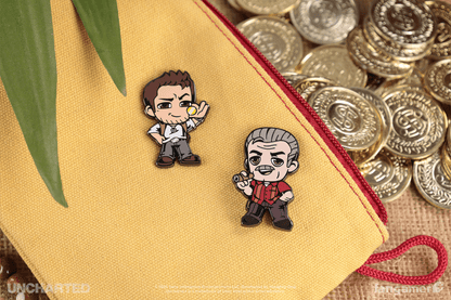 Nathan and Sully Pin Set