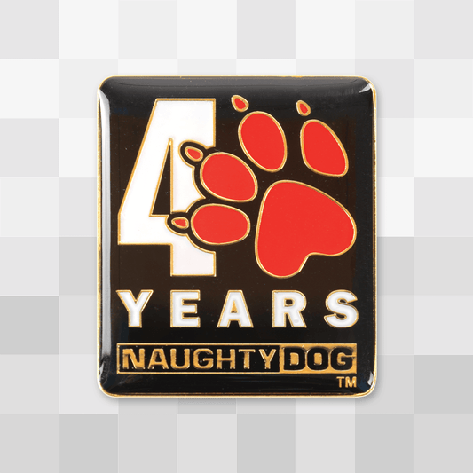 Naughty Dog 40th Anniversary Pin
